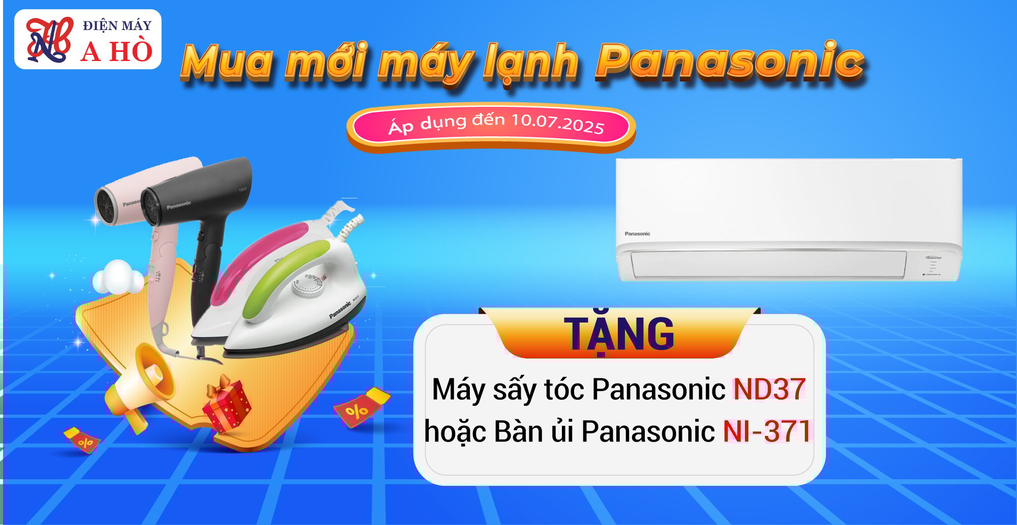 ❄️ SẮM MÁY LẠNH – RINH QUÀ MÁY SẤY , BÀN ỦI
