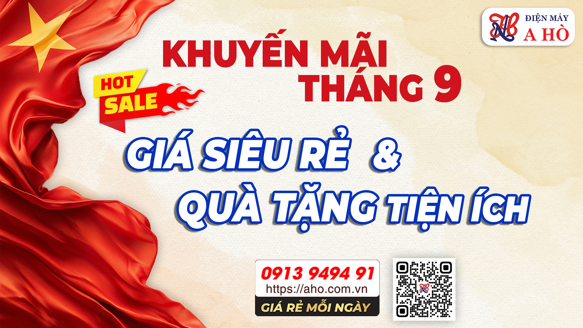 Đại lễ Quốc Khánh - 🎉Đại tiệc khuyến mãi THÁNG 9
