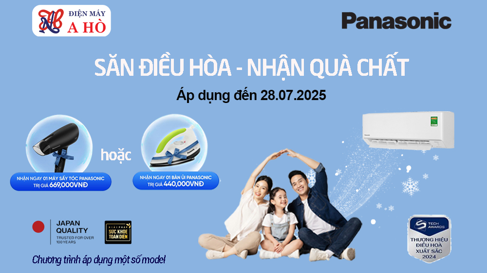 ❄️ SẮM MÁY LẠNH – RINH QUÀ MÁY SẤY , BÀN ỦI