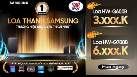 ️💥 Chỉ từ 𝟑.𝐱𝐱𝐱.𝐤 có ngay cơ hội sở hữu tuyệt phẩm âm thanh Soundbar Q-series Samsung