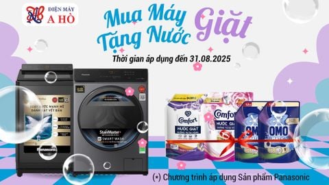 🎁 TẶNG NGAY NƯỚC GIẶT CHUYÊN DỤNG KHI MUA MÁY GIẶT PANASONIC