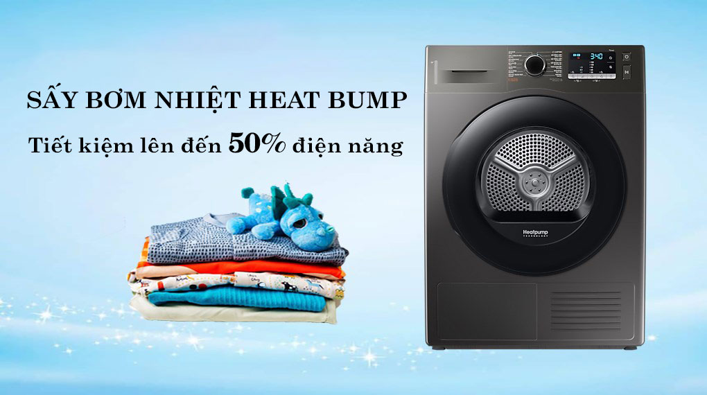 Máy sấy bơm nhiệt Heatpump là gì? Có gì nổi bật?
