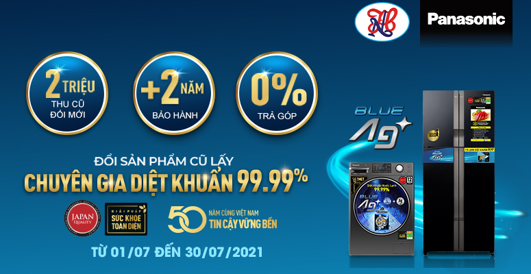 Chương trình "Thu cũ đổi mới Tủ Lạnh & Máy Giặt Panasonic"