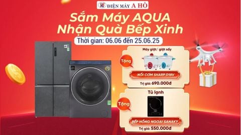 Sắm máy AQUA - Nhận quà bếp xinh (áp dụng đến 25.06.25)