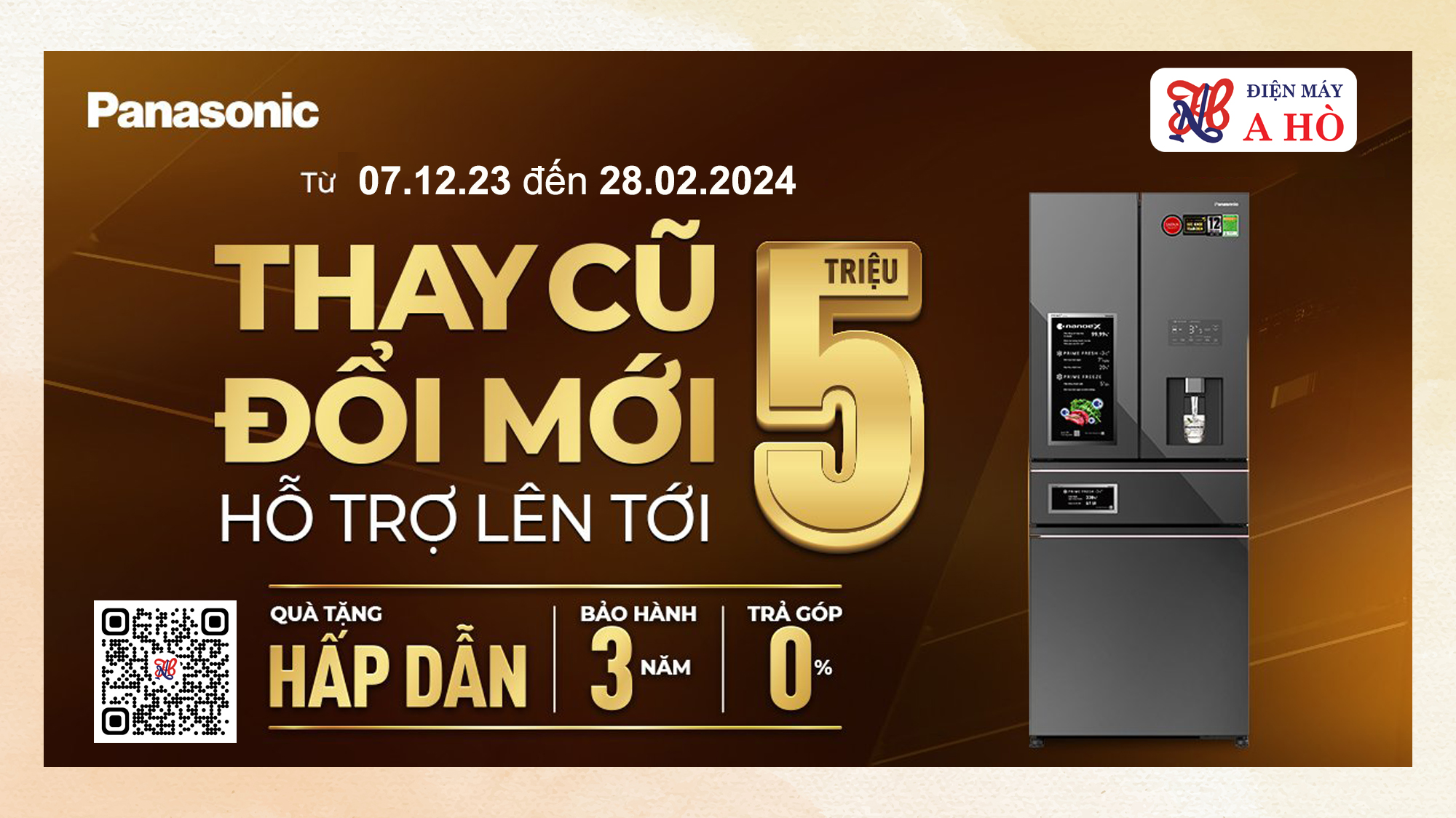 🔥 Panasonic THAY CŨ ĐỔI MỚI - RƯỚC “TRỢ THỦ” DIỆT KHUẨN 99,99% (Áp dụng đến 28/02/24)