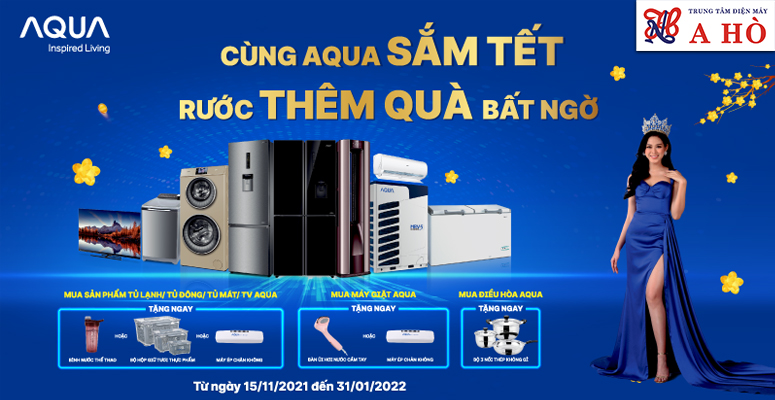Cùng Aqua sắm tết, rước thêm quà bất ngờ