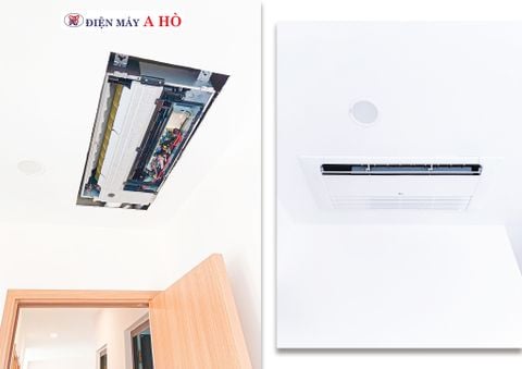 Lắp đặt máy lạnh âm trần LG- Giải pháp làm mát đẳng cấp cho không gian hiện đại