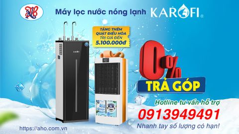 💦 MÁY LỌC NƯỚC KAROFI: MUA 1 TẶNG 1 🔥