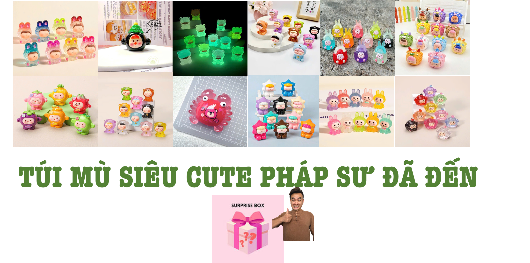TÚI MÙ SIÊU CUTE