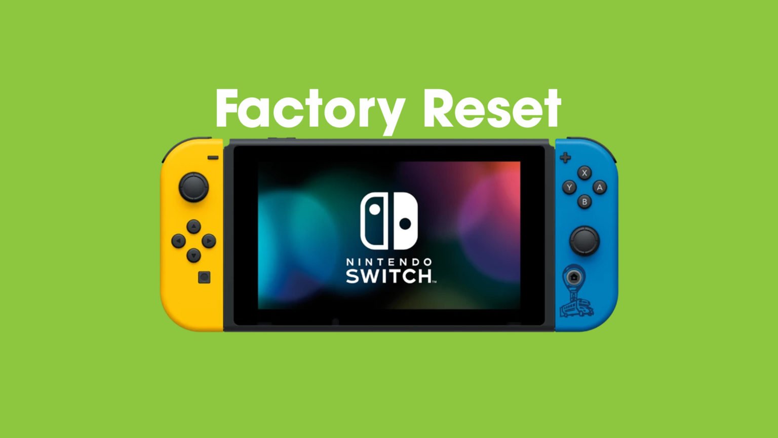 Hướng dẫn Factory Reset máy Nintendo Switch