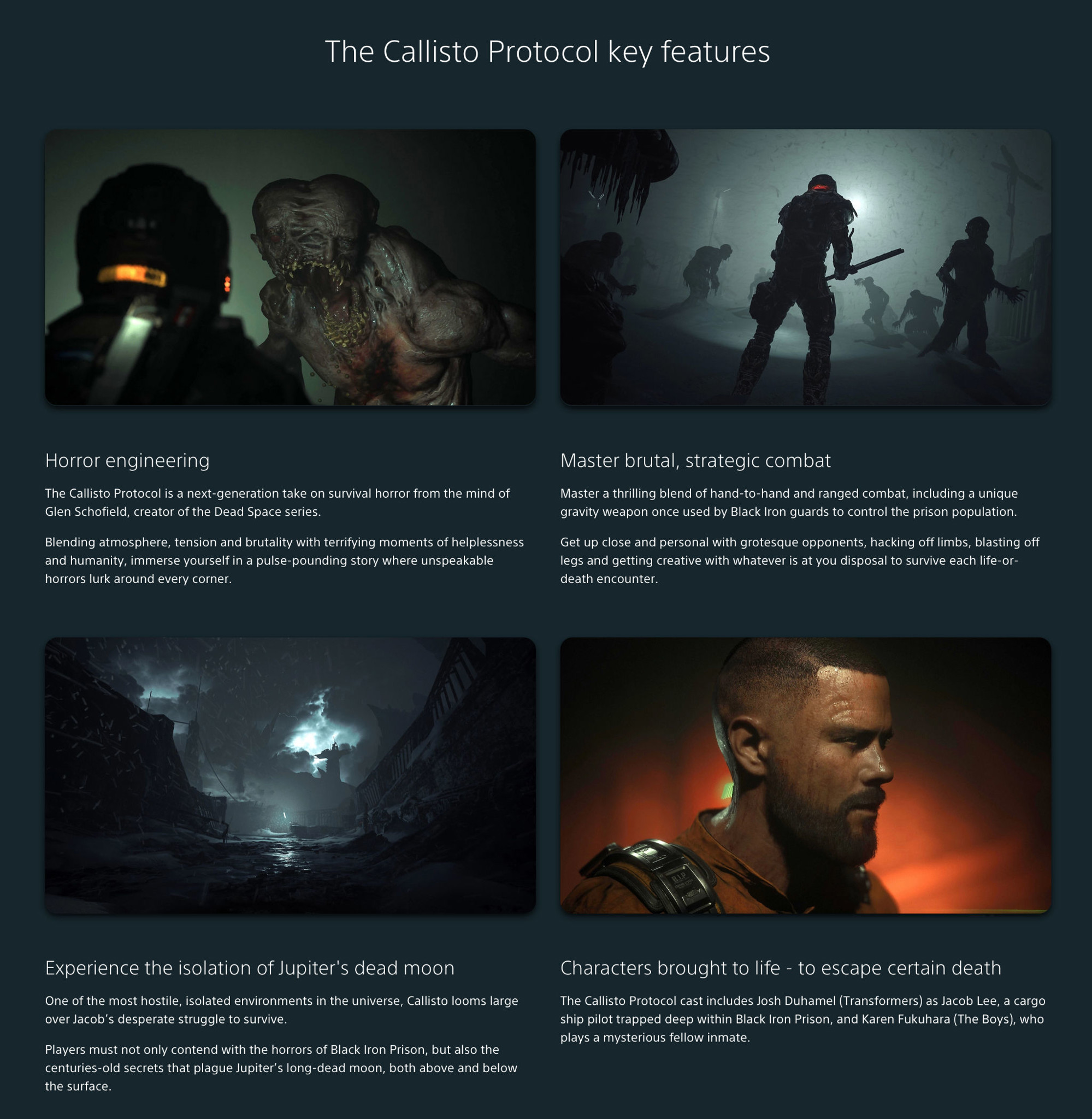 Đĩa game The Callisto Protocol PS5 icamp
