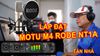 Ca sỹ long nhật test combo soundcard icon upod pro và micro takstar sm8b