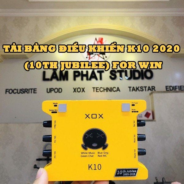 Tải Bảng điều khiển k10 2020 (10th Jubilee) For Win