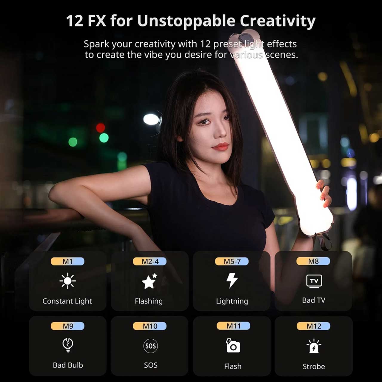 Ulanzi UA12  Đèn LED Tủ Sáng Bơm Hơi Đa Năng Cho Nhiếp Ảnh Và Quay Phim
