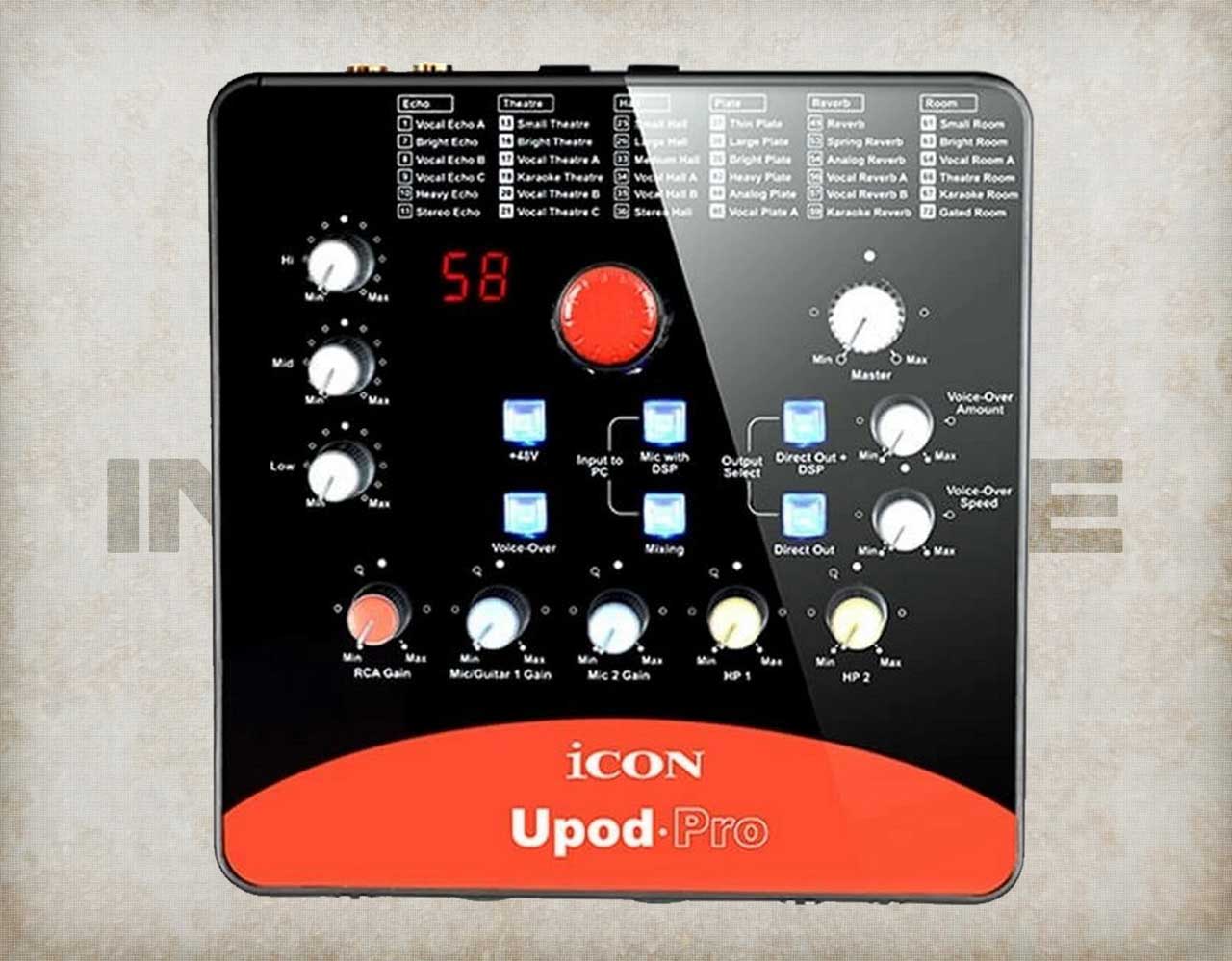 Combo Icon Upod Pro Micro AT2040 Thu âm chuyên nghiệp