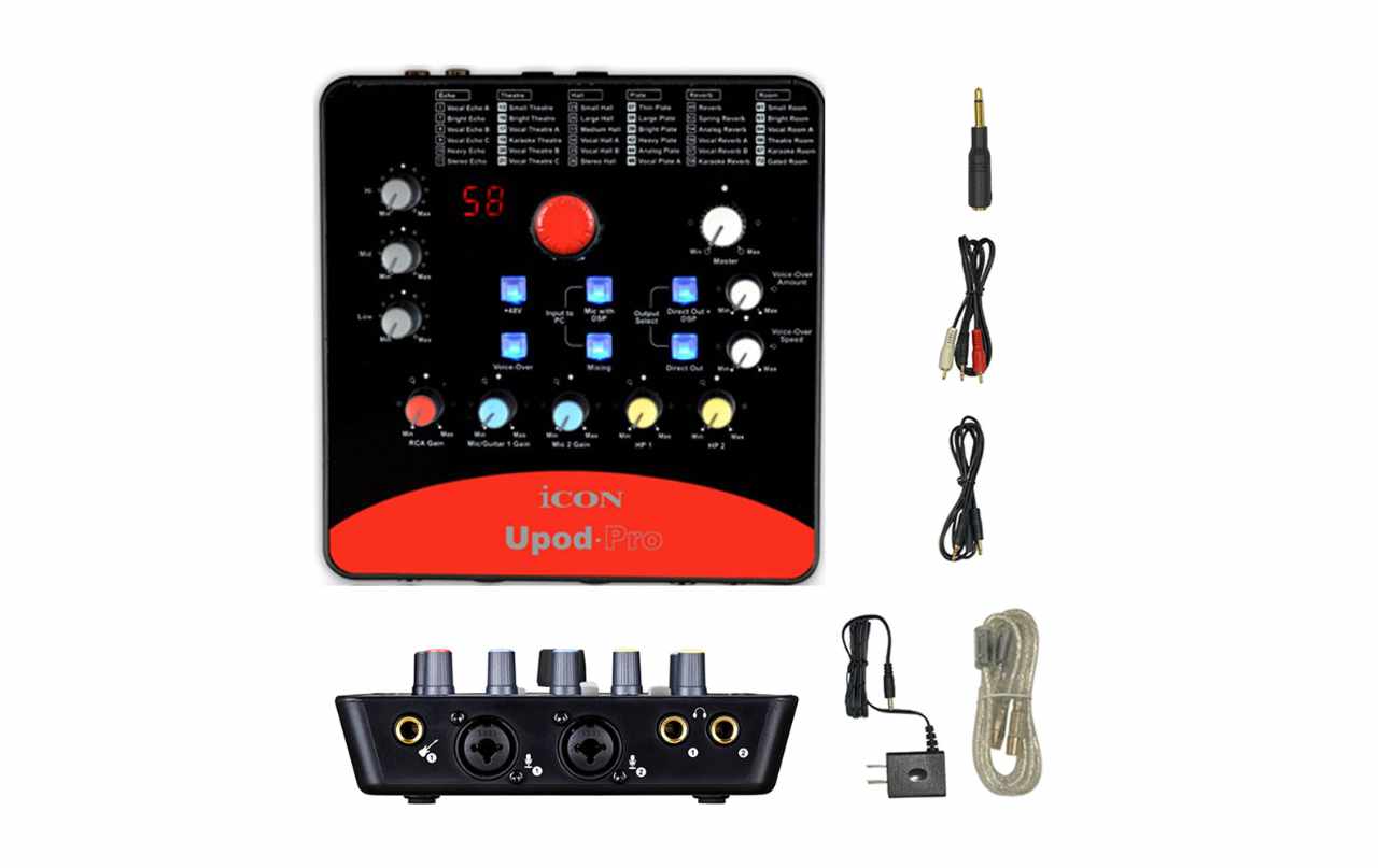 Combo Thu Âm Icon Upod Pro Và Micro Rode NT1-A