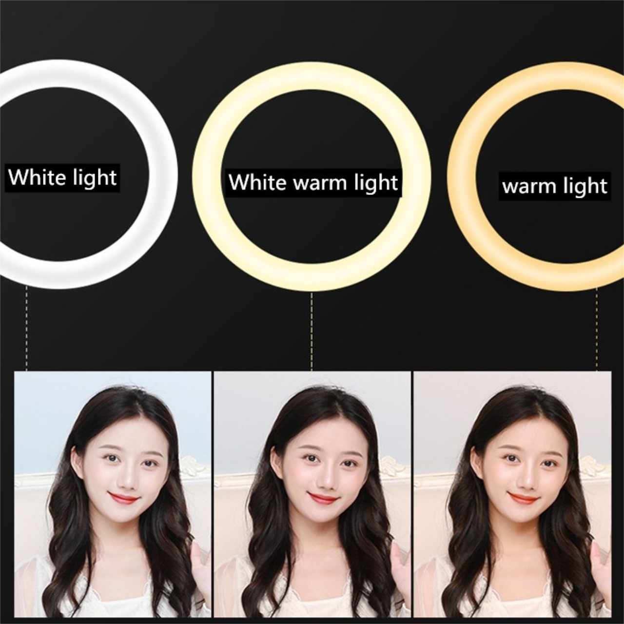 Đèn livestream 54cm HQ21N cực sáng