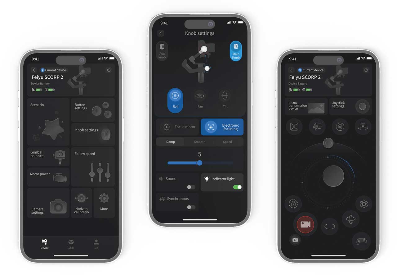 Feiyu Scorp 2  Gimbal Chống Rung Đỉnh Cao Cho Máy Ảnh