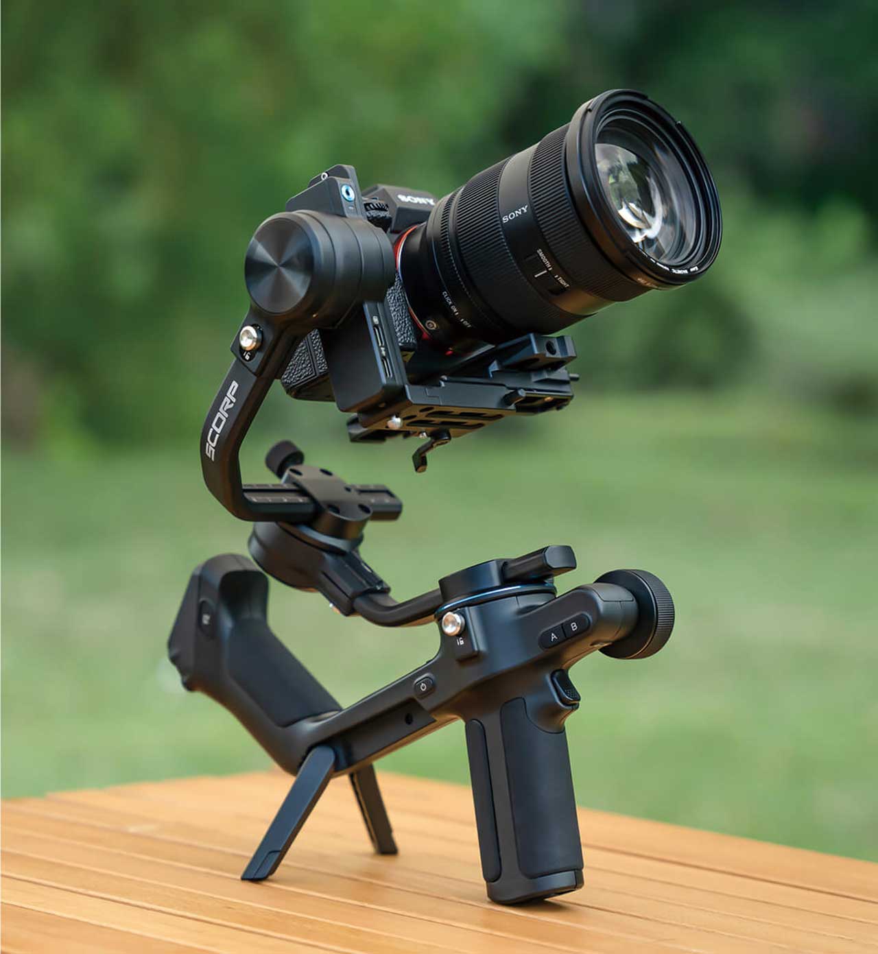 Feiyu Scorp 2  Gimbal Chống Rung Đỉnh Cao Cho Máy Ảnh
