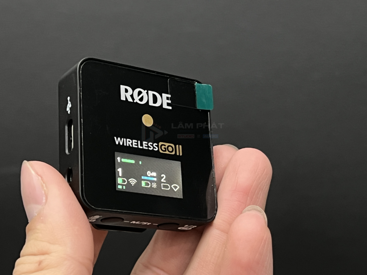 Micro Rode Wireless Go II 99% Micro thu âm chính hãng