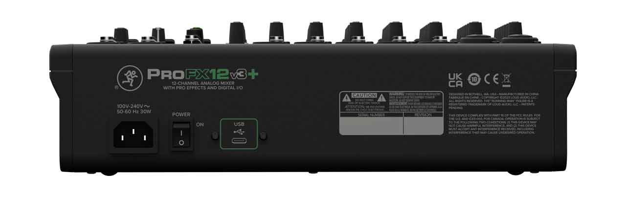 Mixer Mackie Pro FX12V3 Plus tích hợp bluetooth bản nâng cấp 2024