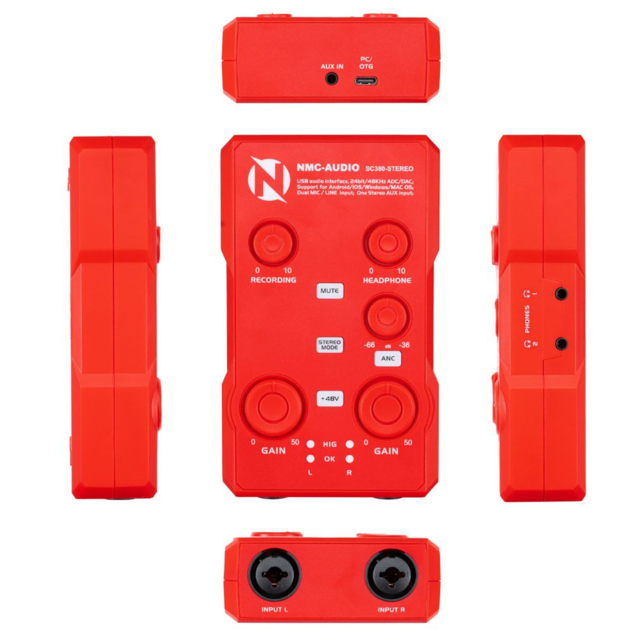 NMC AUDIO SC380 STEREO Box Livestream âm thanh stereo chất lượng cao