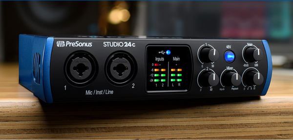 Sound Card Presonus Studio 24C Chuyên Thu Âm - Lâm Phát studio