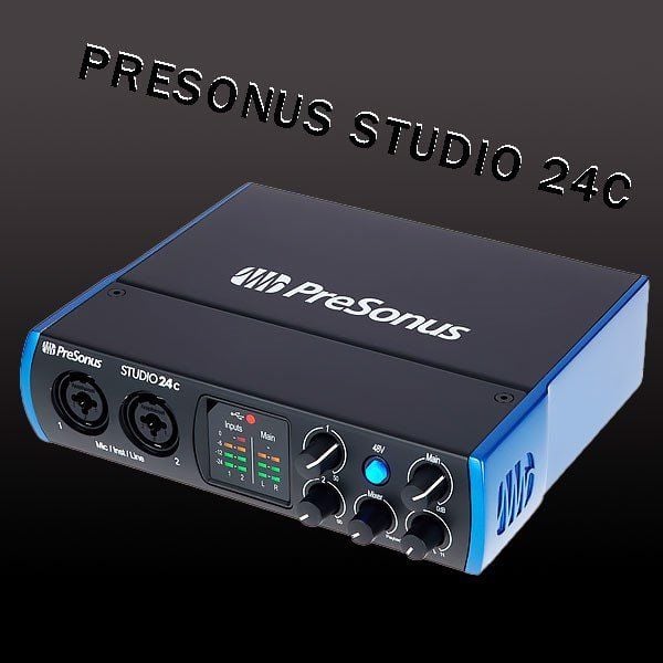 Sound Card PreSonus Studio 24C Chuyên Thu Âm 