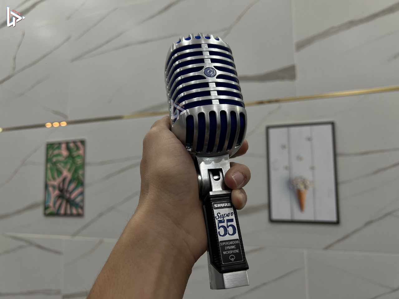 Micro Shure Super 55 Micro Thu Âm Chuyên Nghiệp