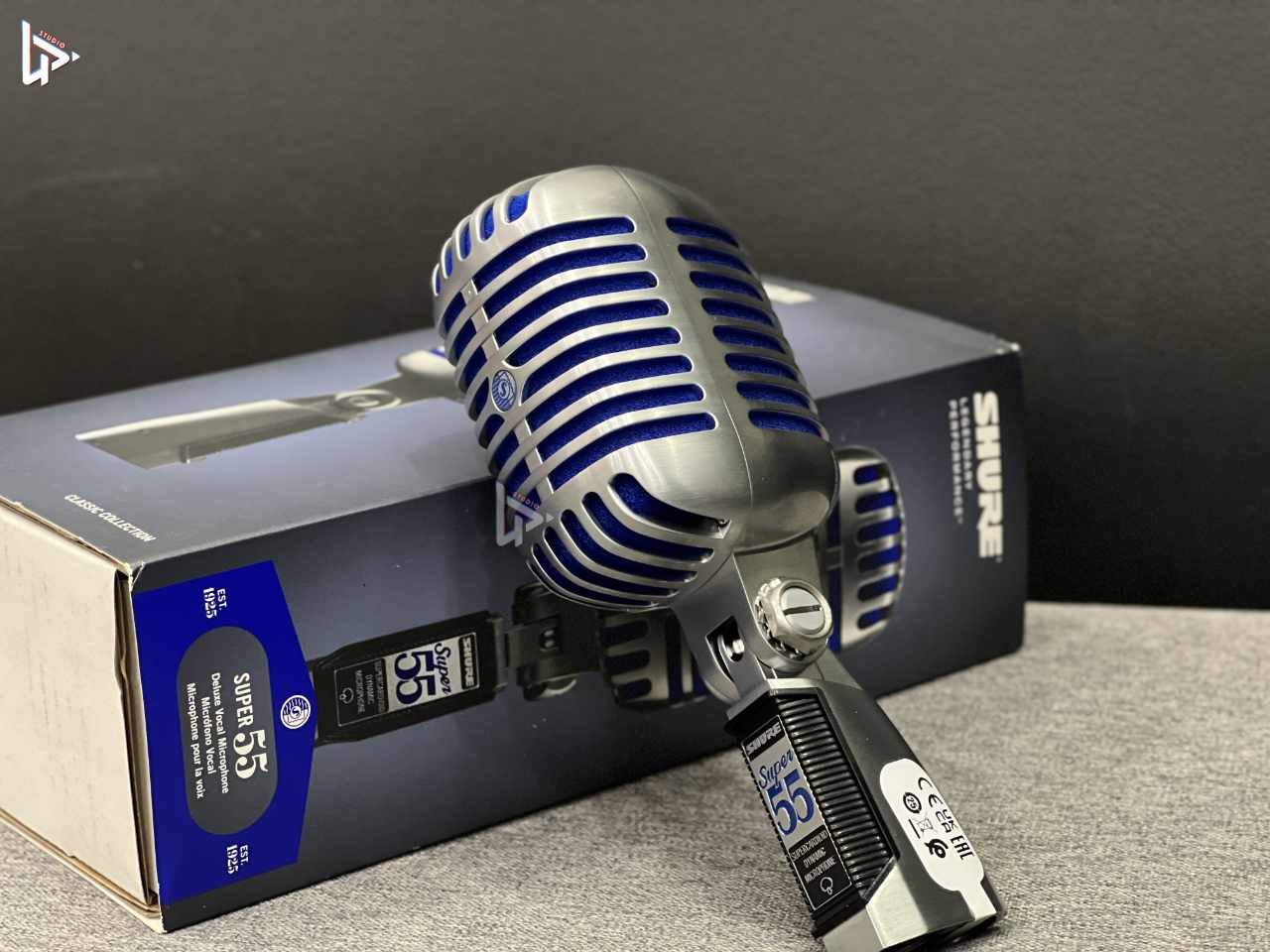 SHURE SUPER 55 ガイコツ マイク