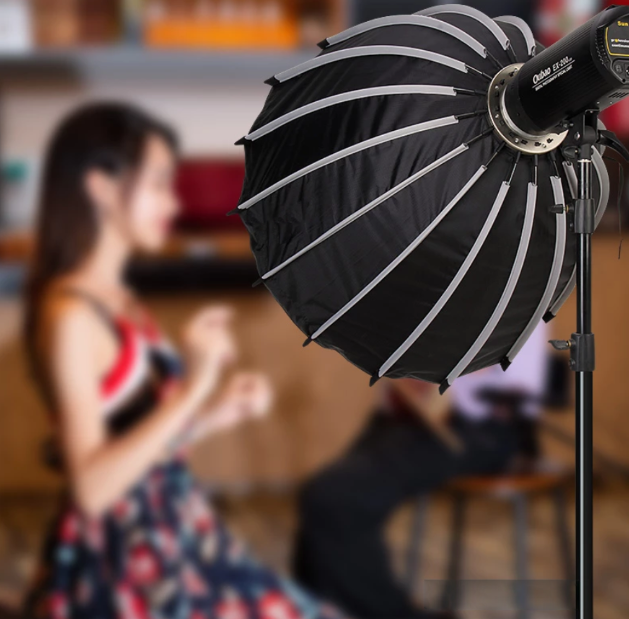 Softbox Parabolic Triopo KP2-70 phụ kiện studio chụp ảnh quay video chuyên nghiệp