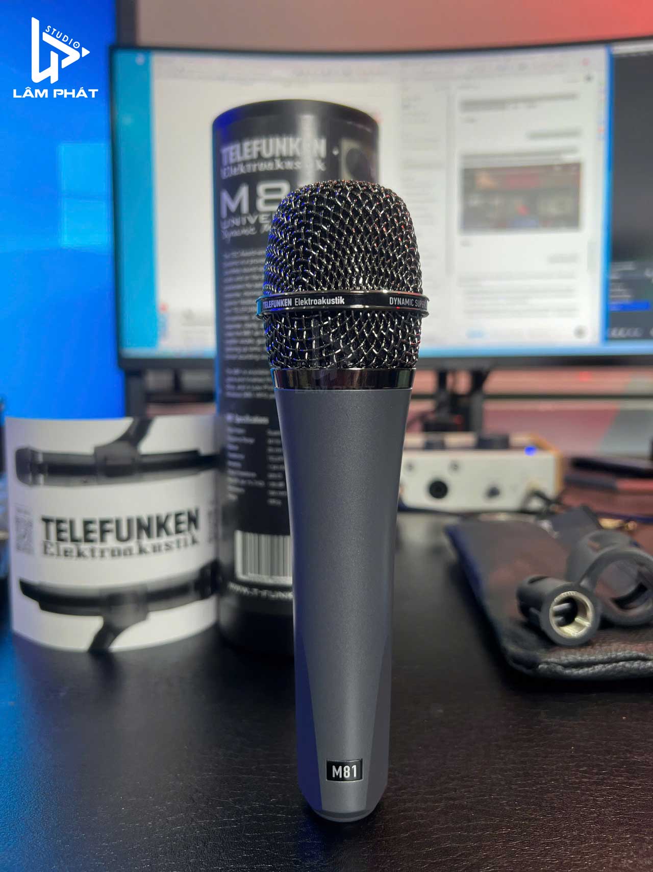 TELEFUNKEN M81 Micro karaoke dynamic chính hãng