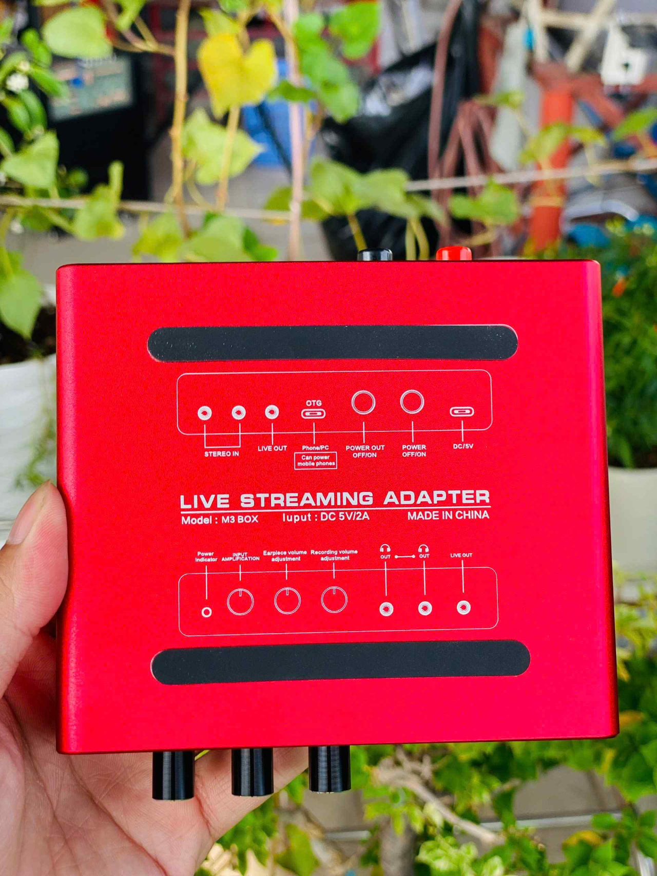 Box Live M3 Vừa Sạc Vừa Live Tích Hợp EQ, Rever, Autotune giá tốt