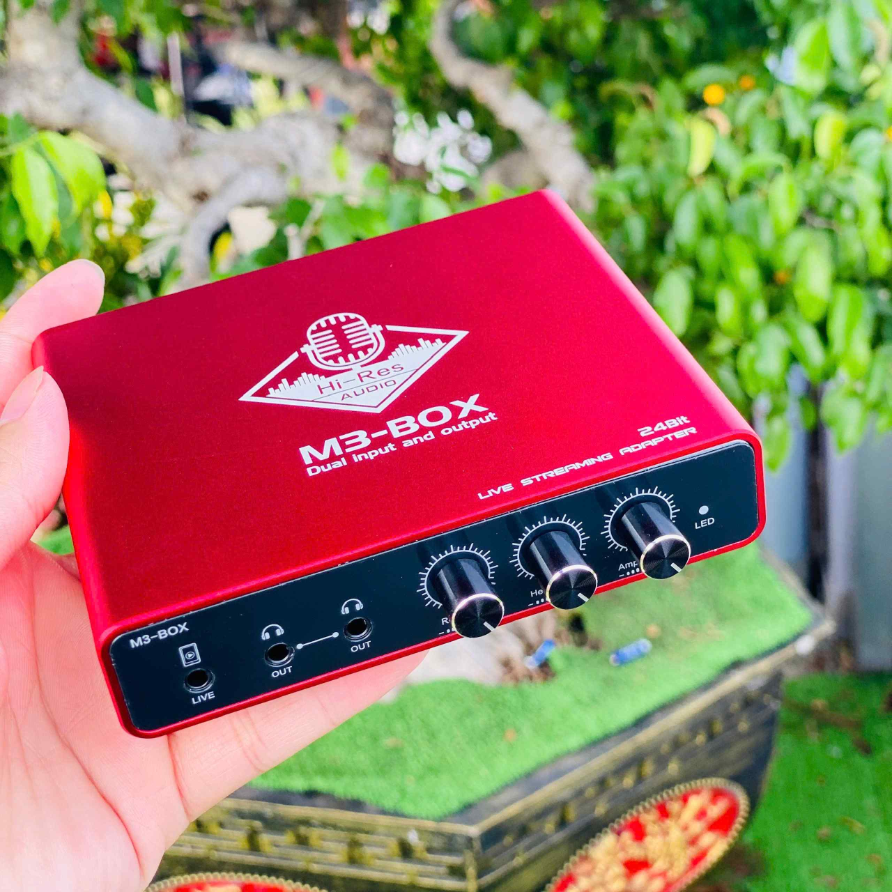 Box Live M3 Vừa Sạc Vừa Live Tích Hợp EQ, Rever, Autotune giá tốt