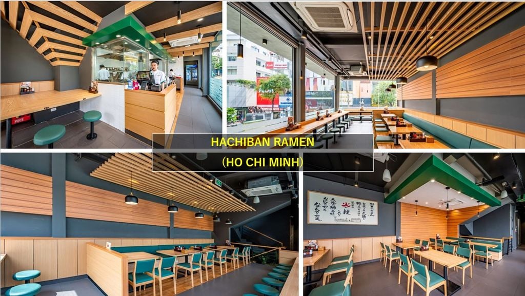 Dự án: MotoM cung cấp thiết bị chiếu sáng cho nhà hàng Hachiban Ramen