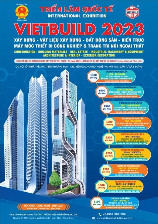 MotoM Việt Nam tham dự triển lãm Vietbuild Hà Nội vào tháng 9 năm 2023