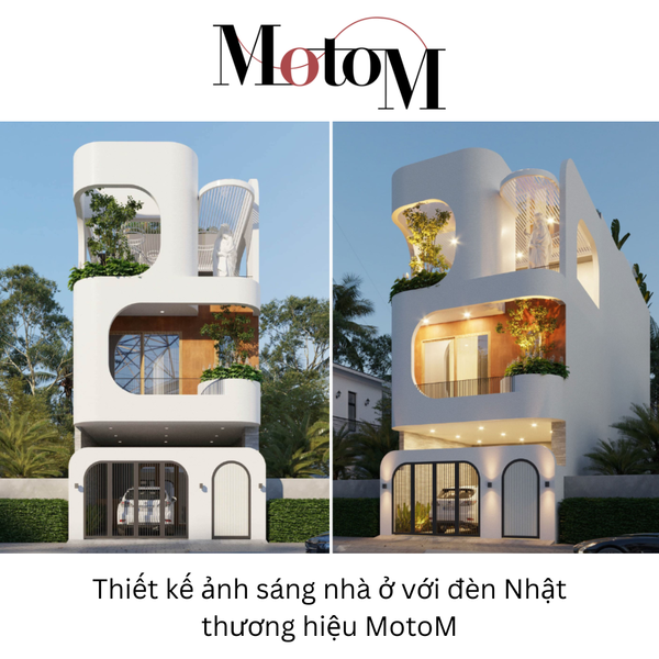 Kinh nghiệm chọn đèn chiếu sáng cho nhà ở với thương hiệu MotoM Nhật Bản