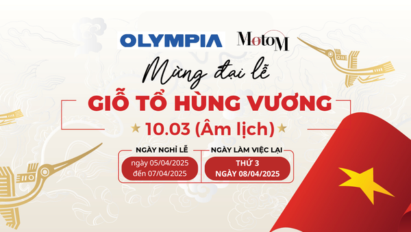Thông báo lịch nghỉ lễ giỗ tổ Hùng Vương