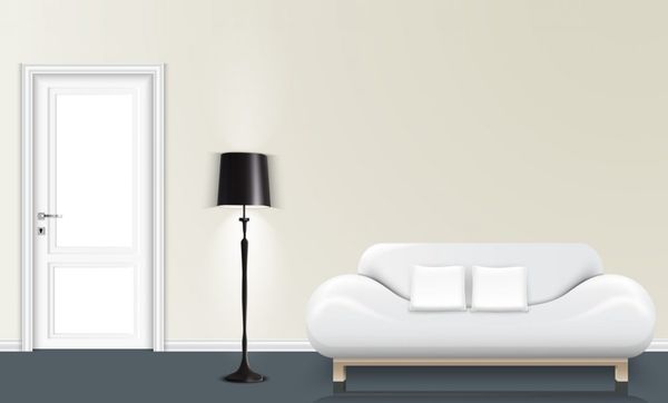 Cải thiện phong cách thời trang cho căn phòng của bàn với đèn LED đứng nội thất!