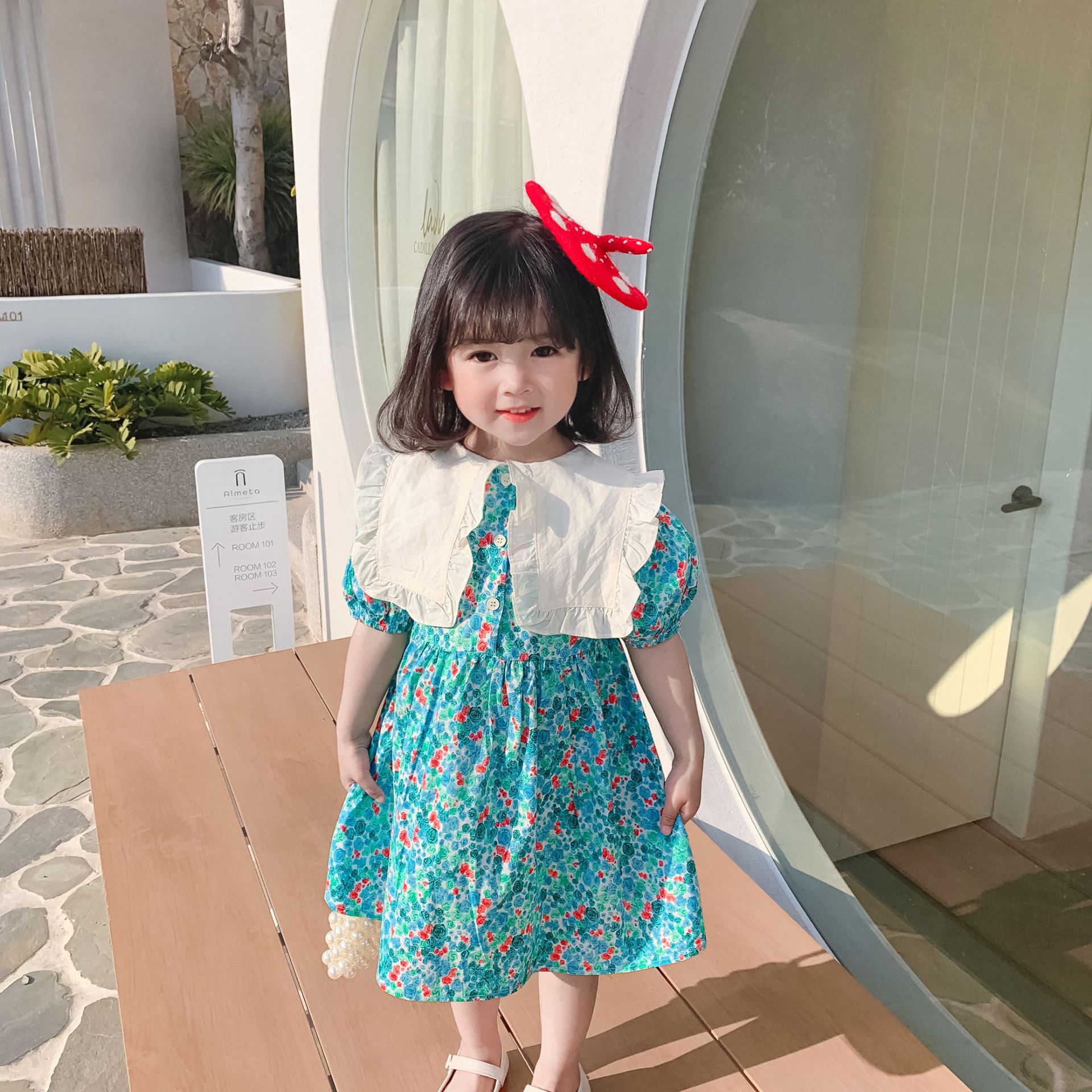 Chibi cho bé gái công chúa váy hồng - PartyStore.vn