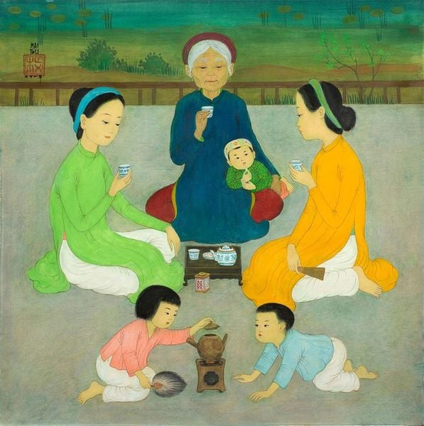 3 BỨC TRANH VIỆT ĐƯỢC BÁN VỚI GIÁ HƠN 35 TỶ ĐỒNG Ở PHÁP VIET ART STATION