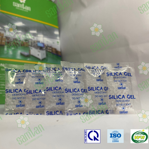 Mua gói hút ẩm silicagel số lượng lớn ở đâu? Lời khuyên từ chuyên gia bao bì Sam Lan