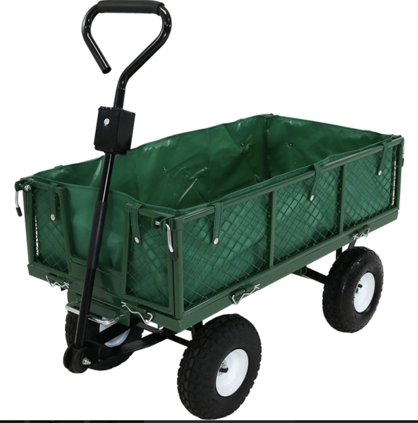 Xe kéo nông nghiệp có bạt lót kèm benz