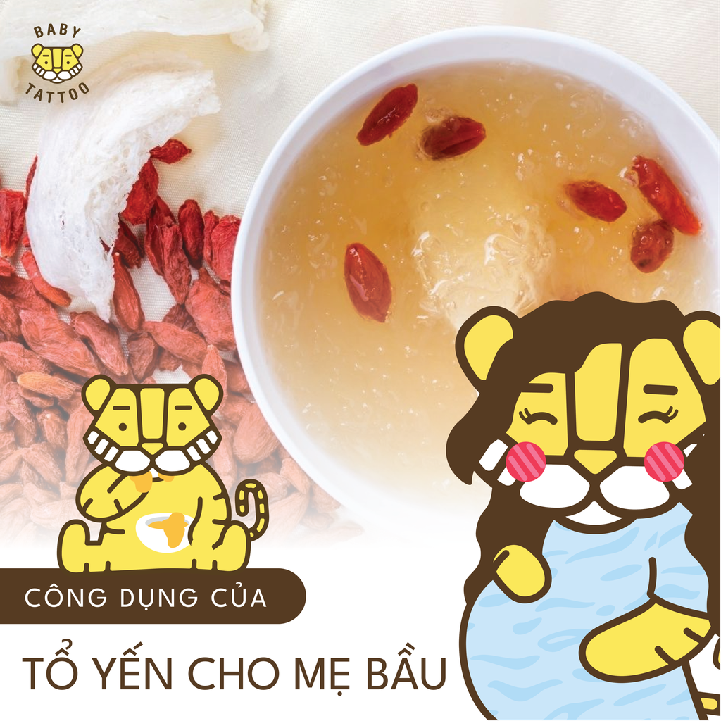 7 lợi ích chính của việc ăn tổ yến khi mang thai