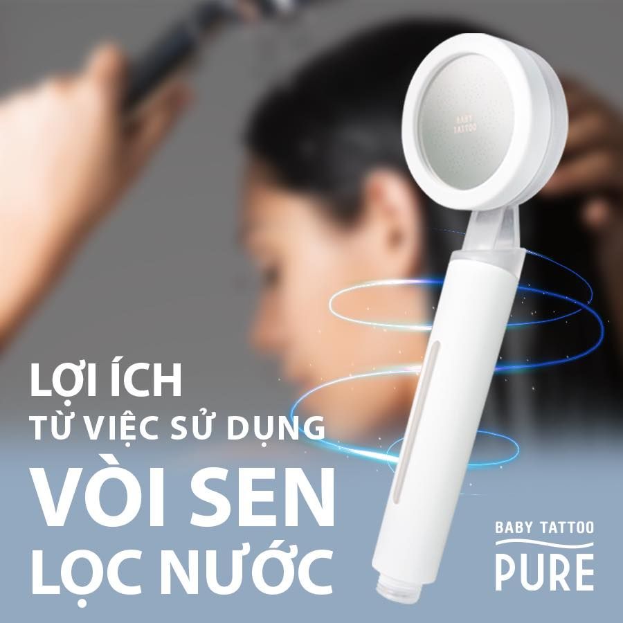 Lợi ích từ việc sử dụng vòi sen lọc nước.