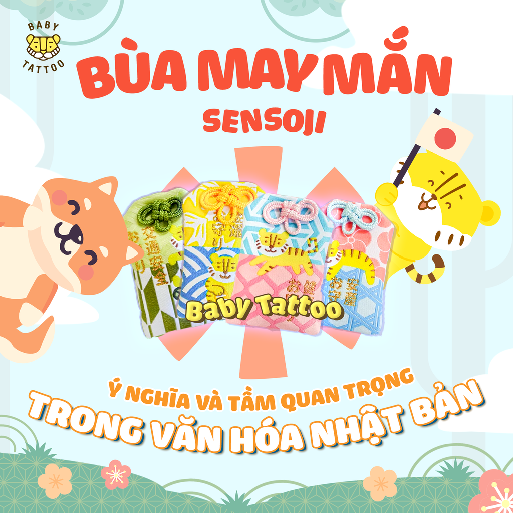 Bùa May Mắn Sensoji: Ý Nghĩa và Tầm Quan Trọng trong Văn Hóa Nhật Bản