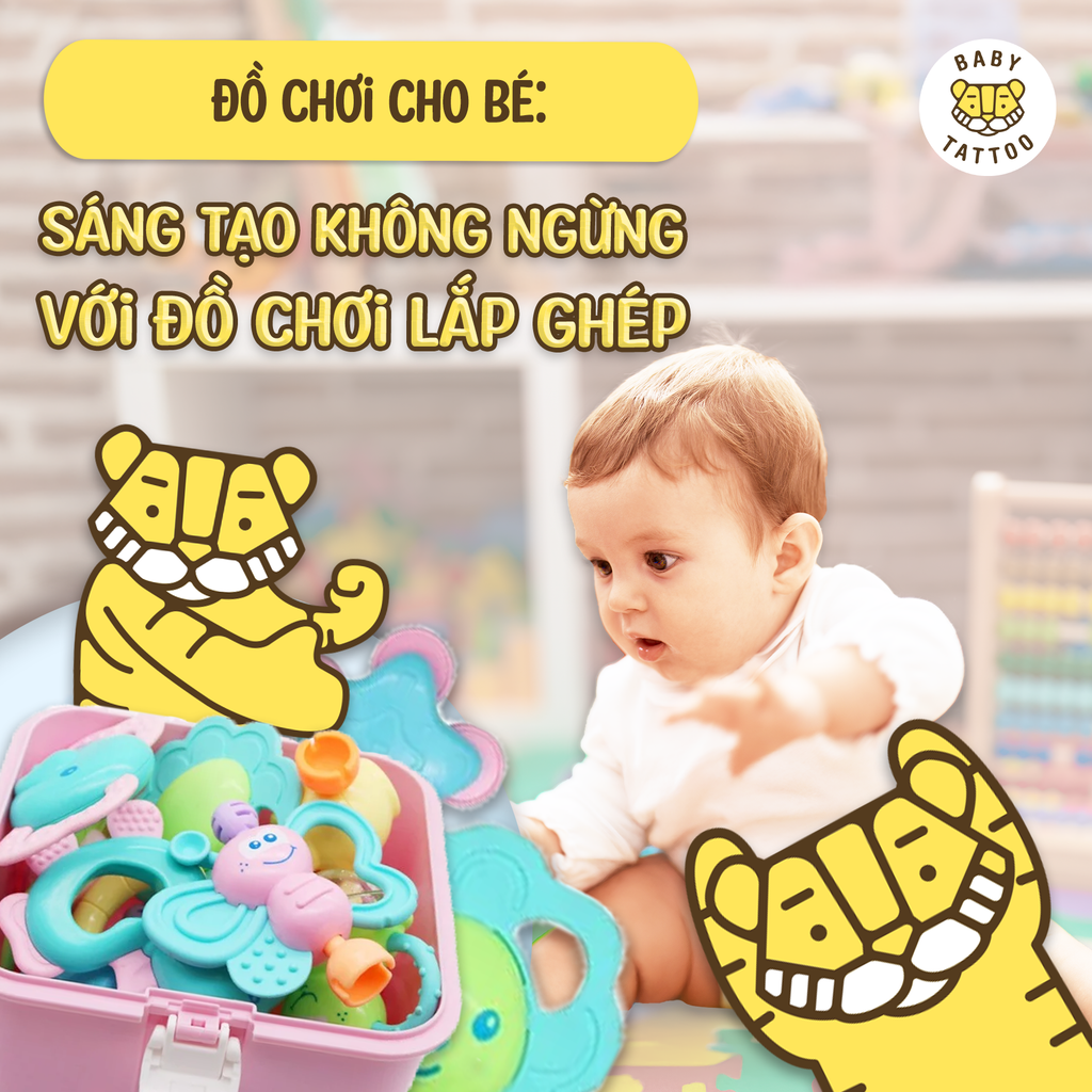 Đồ Chơi Cho Bé: Sáng Tạo Không Ngừng Với Đồ Chơi Lắp Ghép