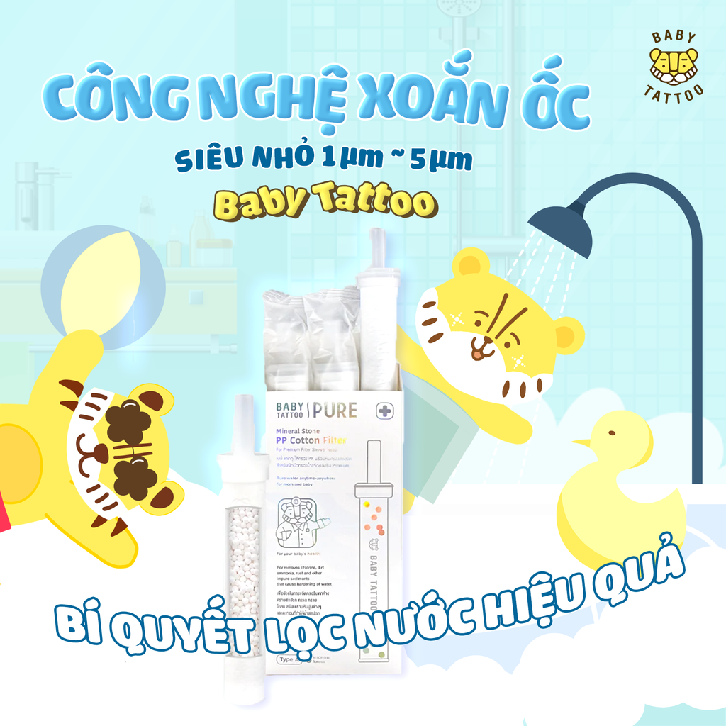 Công Nghệ Xoắn Ốc Siêu Nhỏ 1μm ~ 5μm: Bí Quyết Lọc Nước Hiệu Quả