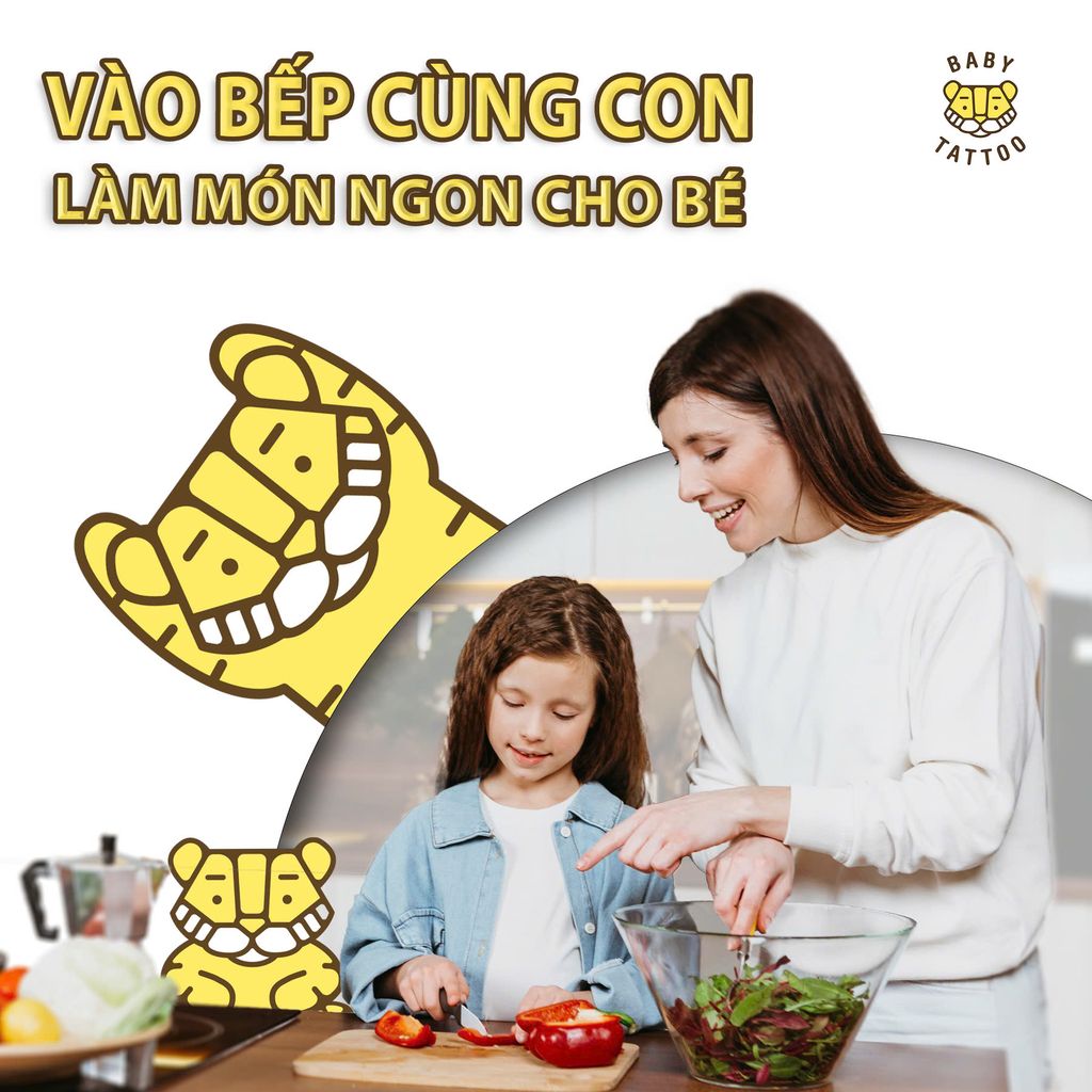 Vào Bếp Cùng Con - Làm Món Ngon Cho Bé