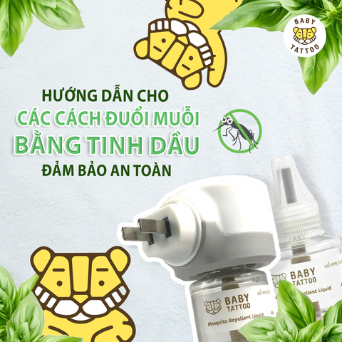 Hướng Dẫn Sử Dụng Tinh Dầu Đuổi Muỗi Hiệu Quả Và An Toàn